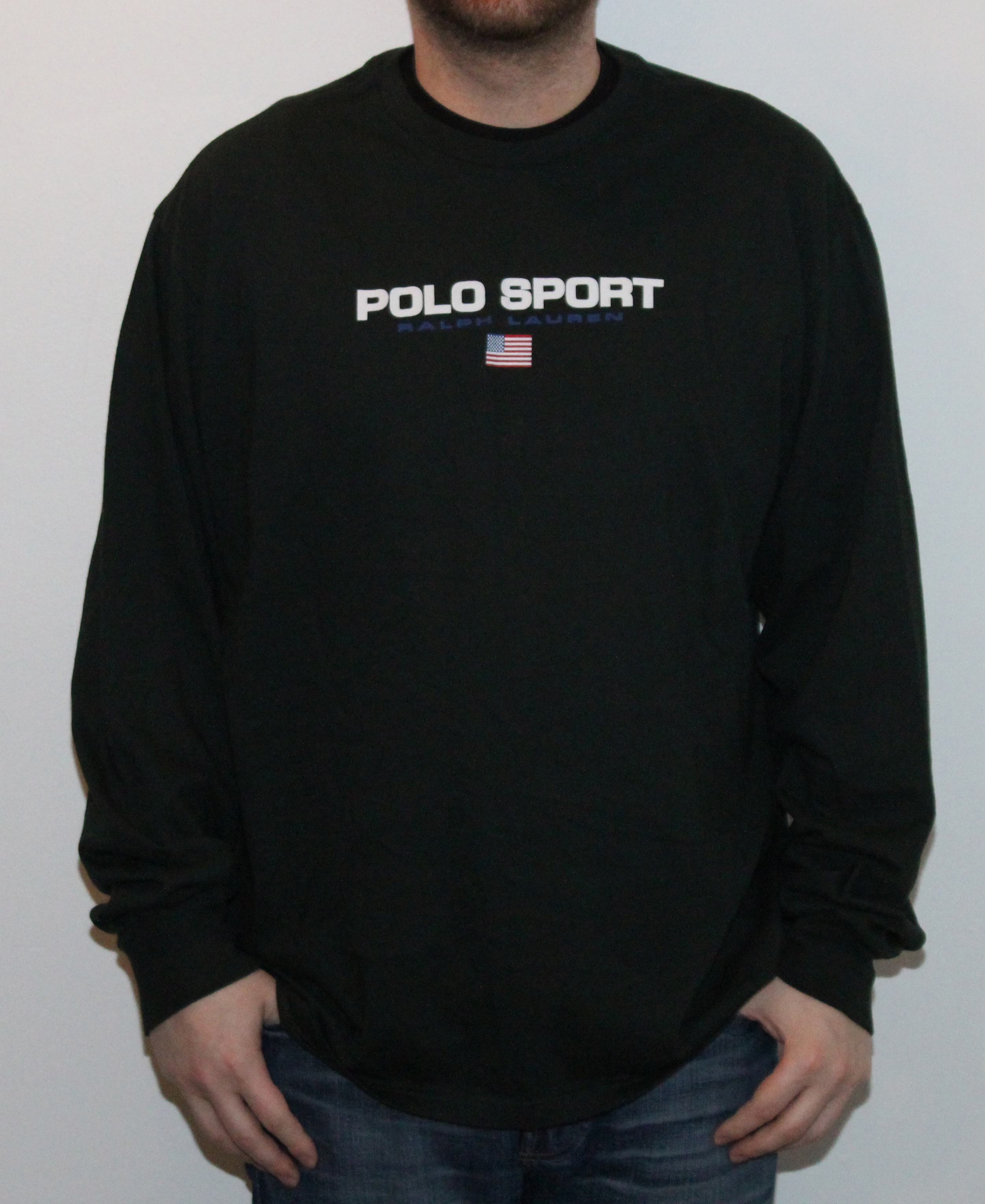 Sport Lauren Ls Polo Shirtsize Royal Roots Ralph Black T Vintage Xl— BoEdCreQxW